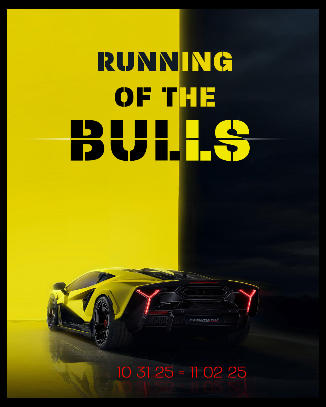 RUNNING OF THE BULLS 2026